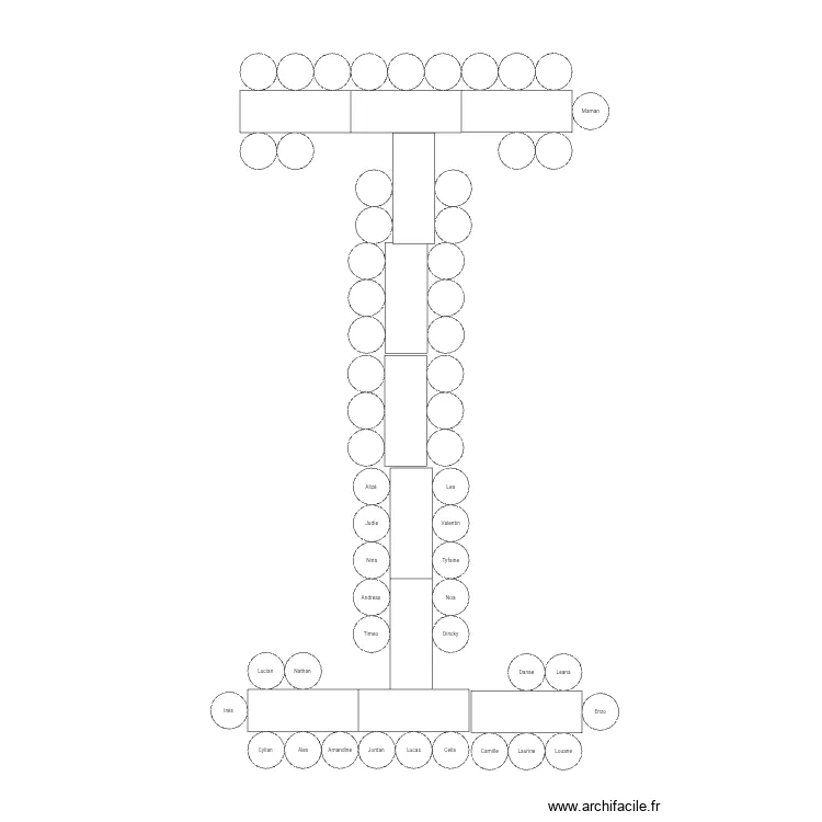 18ans Tyfaines. Plan de 0 pièce et 0 m2