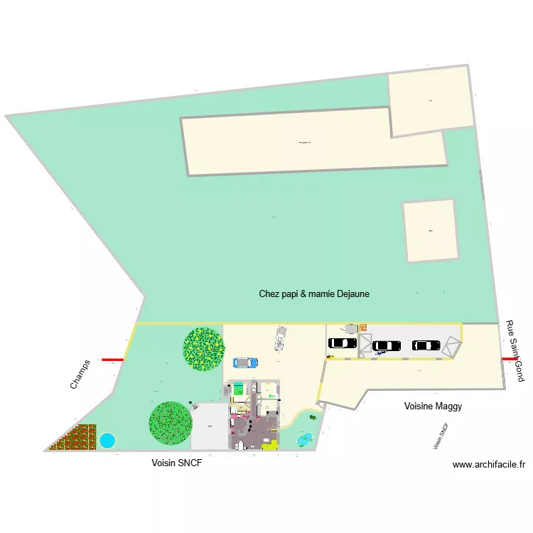 PG 6m 2026-3. Plan de 20 et 3851 m² PG 6m 2026-3. Plan de 20 et 3851 m²