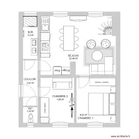 Pr&eacute;sident Wilson plan am&eacute;nag&eacute; option 2