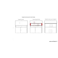 Plan de facade et toiture d&eacute;mo 