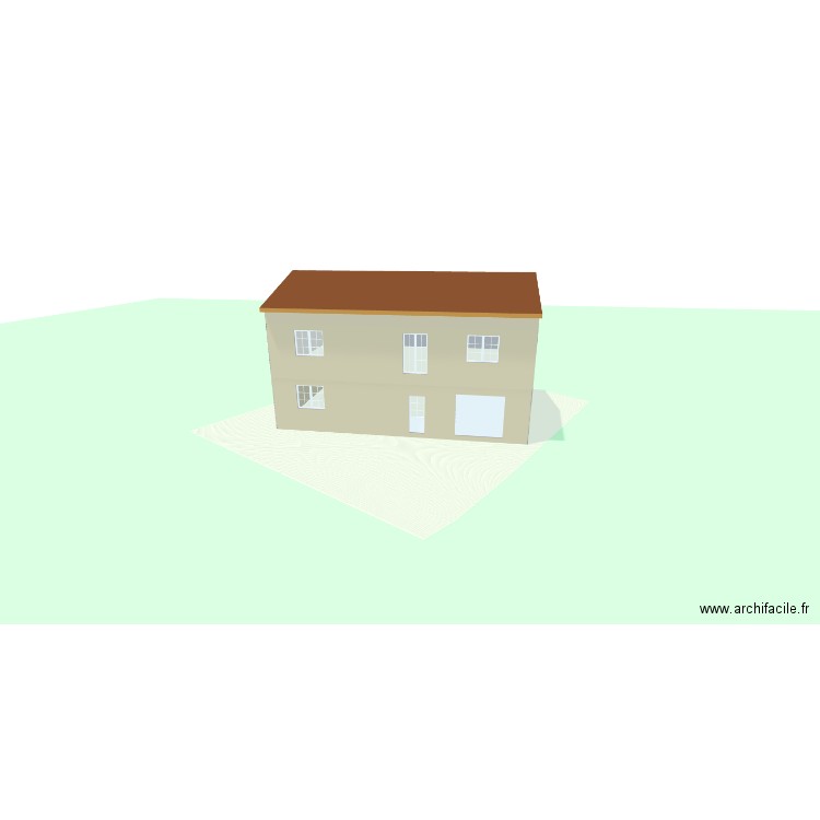 facade assas 1. Plan de 3 pièces et 296 m2