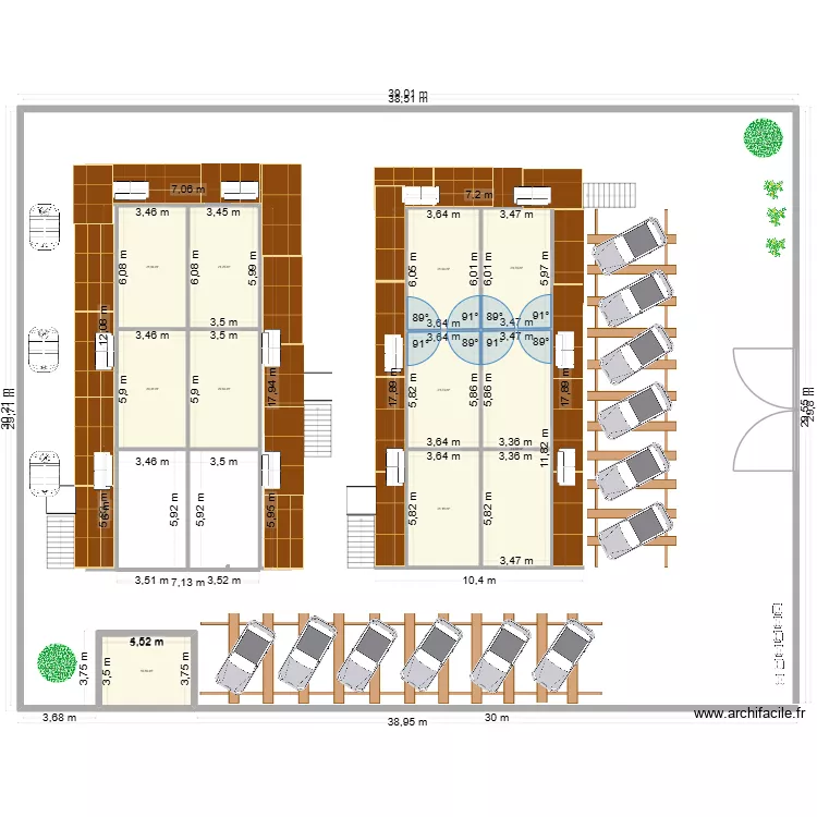 implementation. Plan de 10 et 225 m² implementation. Plan de 10 et 225 m²
