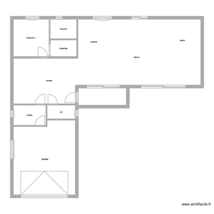 gavroche. Plan de 7 et 135 m² gavroche. Plan de 7 et 135 m²