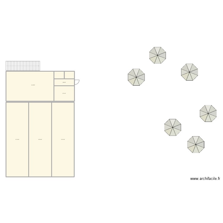 LA VALLEE 2. Plan de 6 pièces et 199 m2