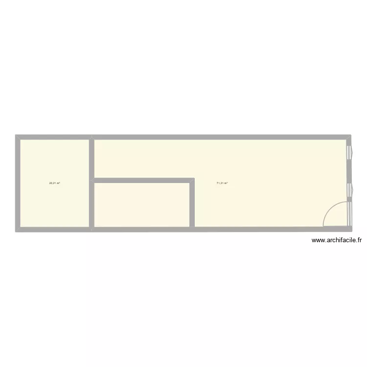 deloux plan de masse apr&egrave;s 2. Plan de 2 pièces et 92 m²