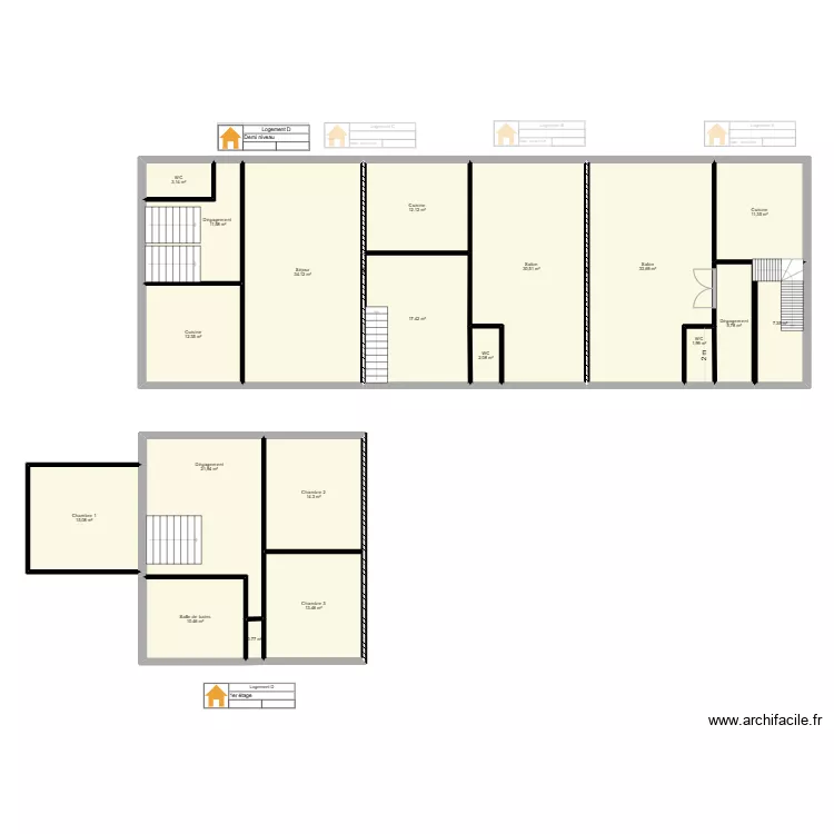 Immeuble Olwisheim. Plan de 