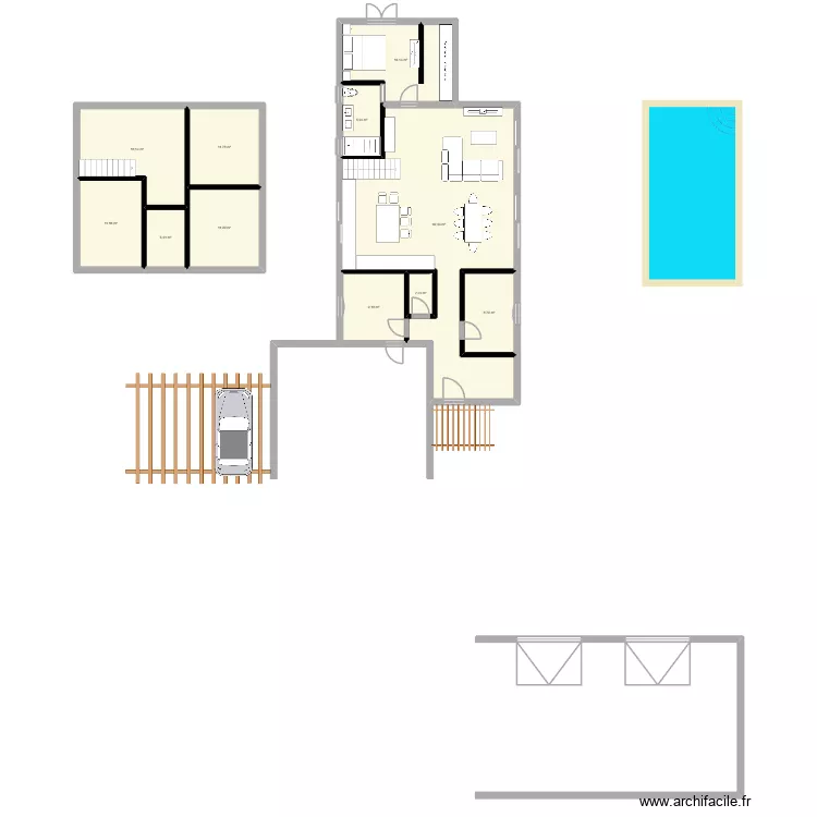 projet sud. Plan de 