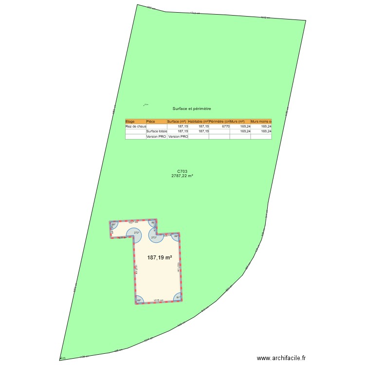 PLAN TERRAIN. Plan de 0 pièce et 0 m2