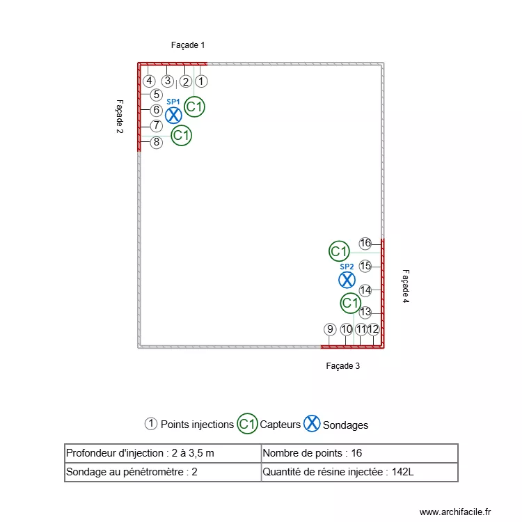 THILL. Plan de 1 et 41 m² THILL. Plan de 1 et 41 m²