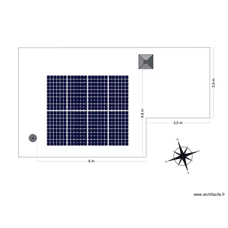 MAISON GOURNILLAT. Plan de 