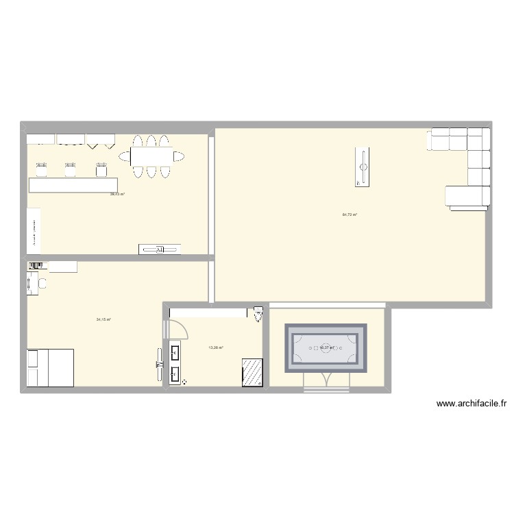 T&acirc;che 2. Plan de 0 pièce et 0 m2