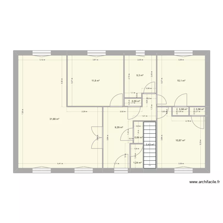 TASSIN 440K&euro; SASN MODIF. Plan de 12  et 85 m²