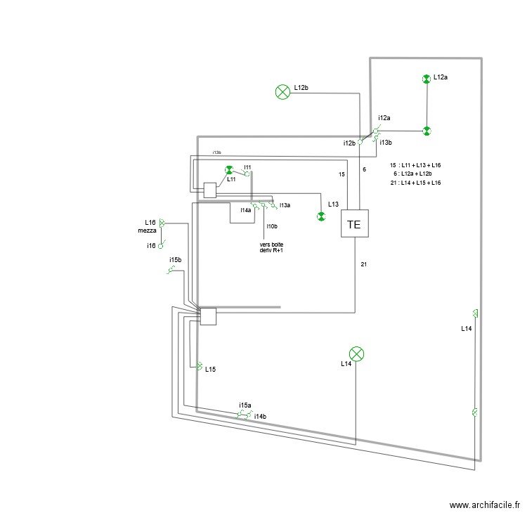 lumiere 2 eme final vers 1.2. Plan de 1 pièce et 46 m2