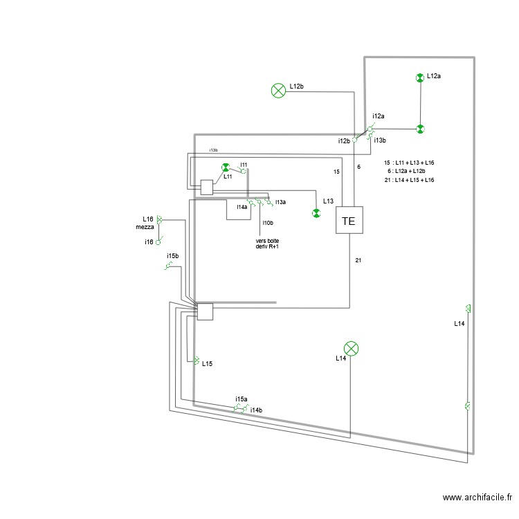 lumiere 2 eme final vers 1.2. Plan de 1 pièce et 46 m2