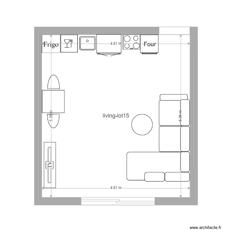 laviolette lot15. Plan de 