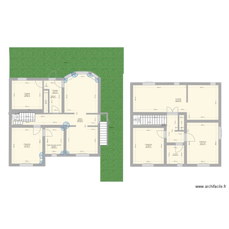 18 actuel. Plan de 0 pièce et 0 m2