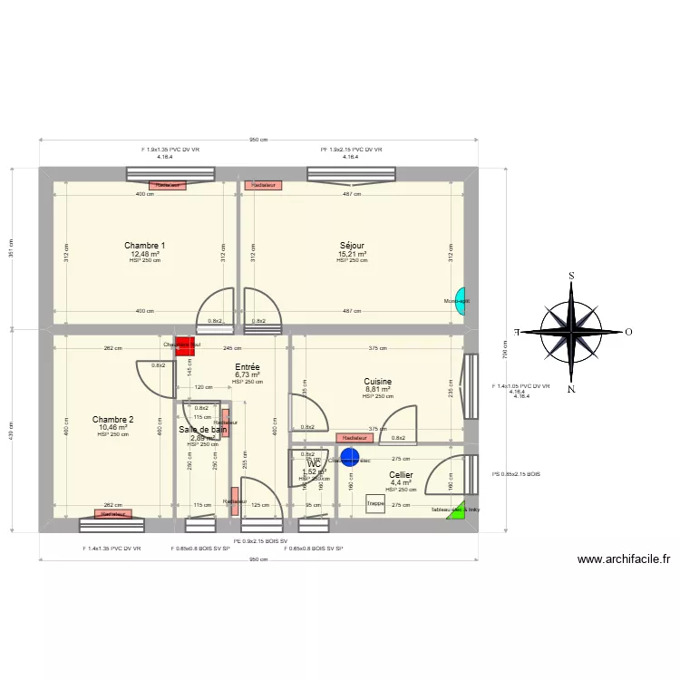 ML24018203 - ROUX Patrick - Plan existant. Plan de 