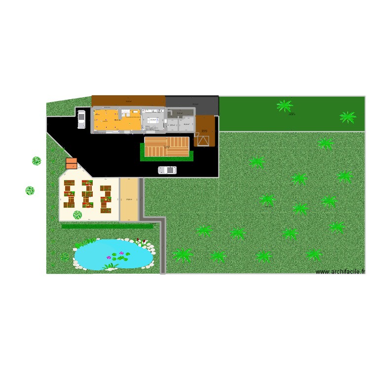 Electricité RDC. Plan de 0 pièce et 0 m2