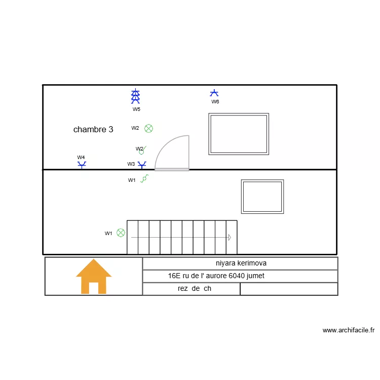NIYARA GRENIER. Plan de 