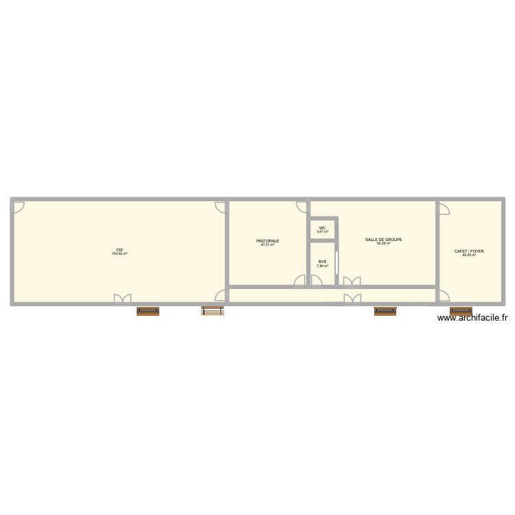 Marillac avec CDI. Plan de 0 pièce et 0 m2
