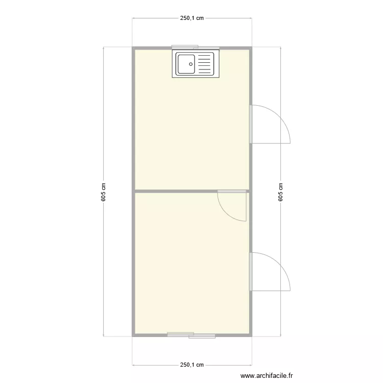 CLINIQUE VETERINAIRE - ST JEAN DE MAURIENNE. Plan de 