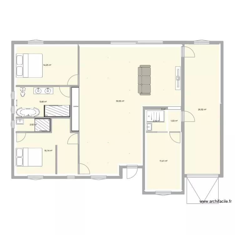 maison4. Plan de 10 Pièces et 145 m² maison4. Plan de 10 Pièces et 145 m²