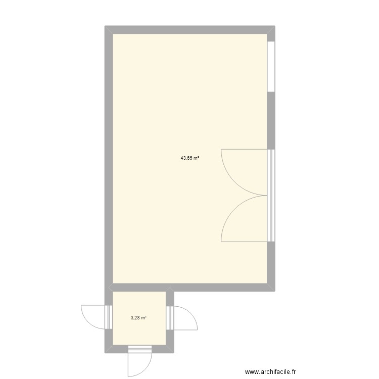 corp. Plan de 0 pièce et 0 m2