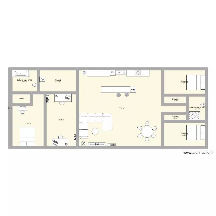maison1. Plan de 