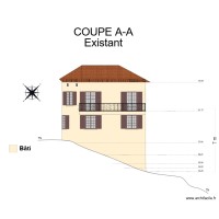Escourche Coupe A-A Existant