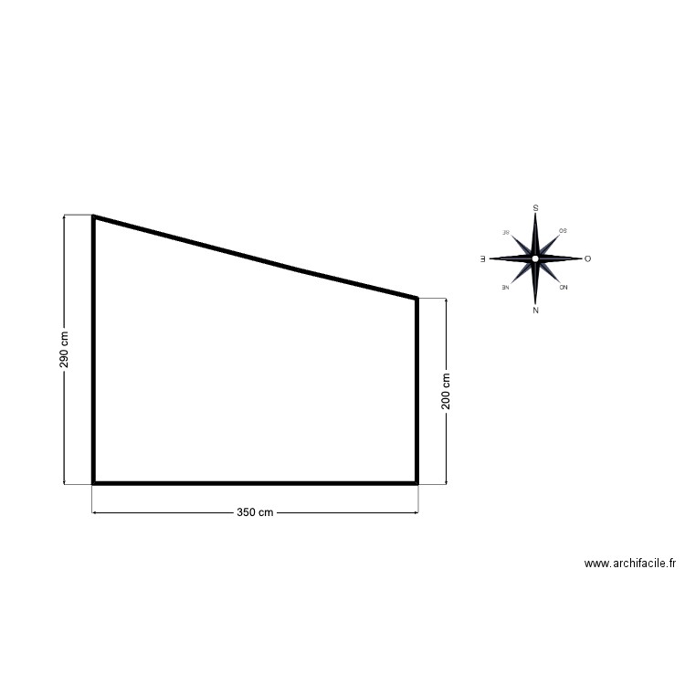  DP4 garage vue coté face nord apres projet. Plan de 0 pièce et 0 m2