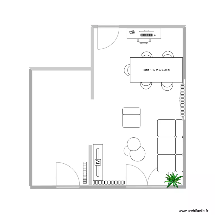 SALON. Plan de SALON. Plan de