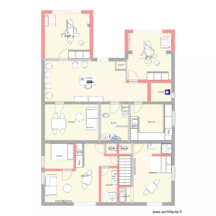 9 stade villa aiguillon avec un avancement V2. Plan de 0 pièce et 0 m2