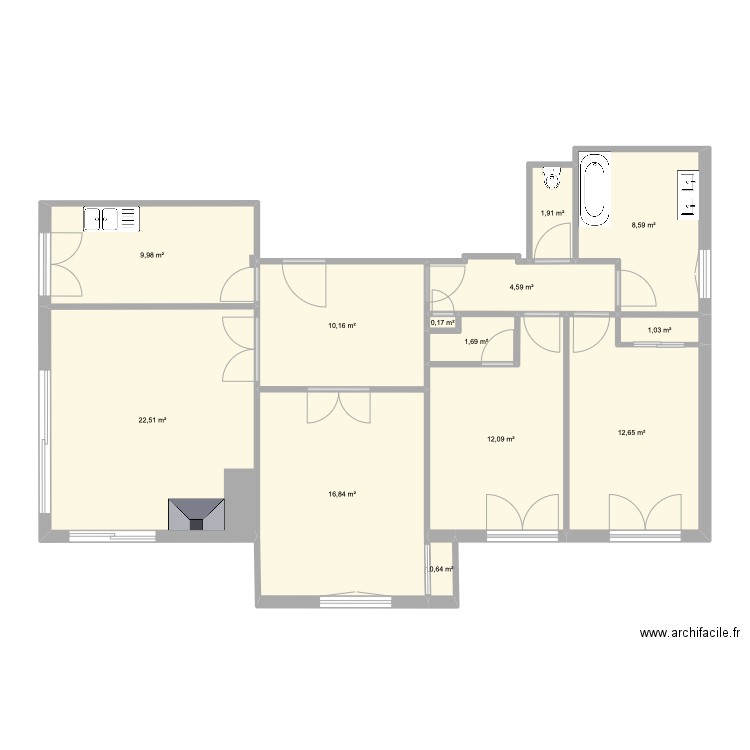 st Gervais. Plan de 0 pièce et 0 m2