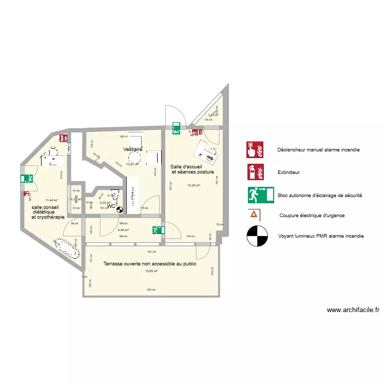 coach galerie gare s&eacute;curit&eacute;. Plan de 