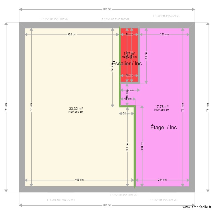 ML24003931. Plan de 20 pièces et 199 m2