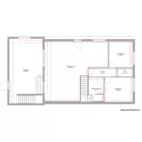 Plan d&eacute;finitif - C&ocirc;tes - Rez-de-Chauss&eacute; - Maison 60 Saint Louis