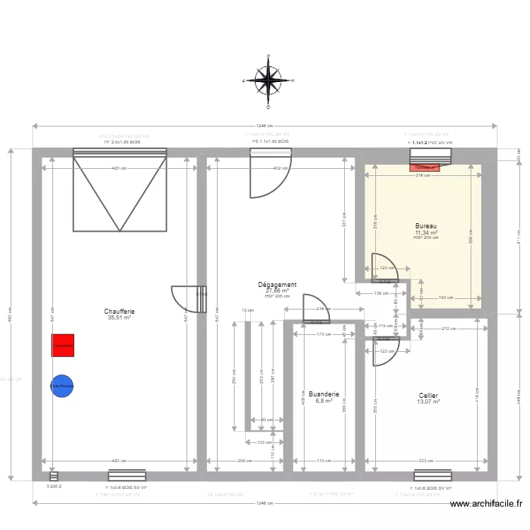 ML24006188 - SAUSY Pascal et Marianne. Plan de 
