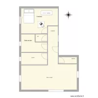 appartement f2 Evann