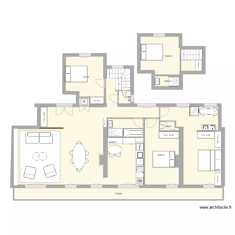 6 LAURISTON 2. Plan de 
