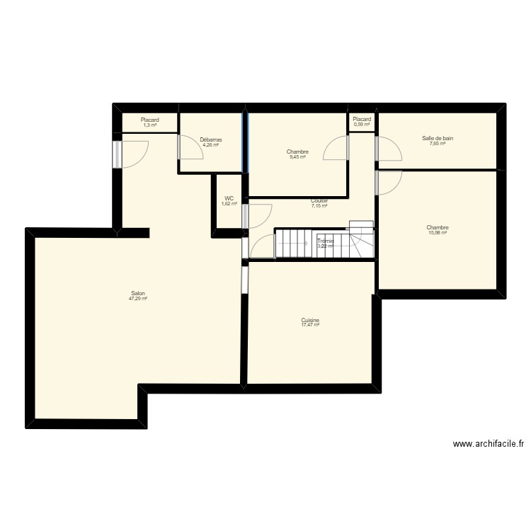 Beau1. Plan de 0 pièce et 0 m2