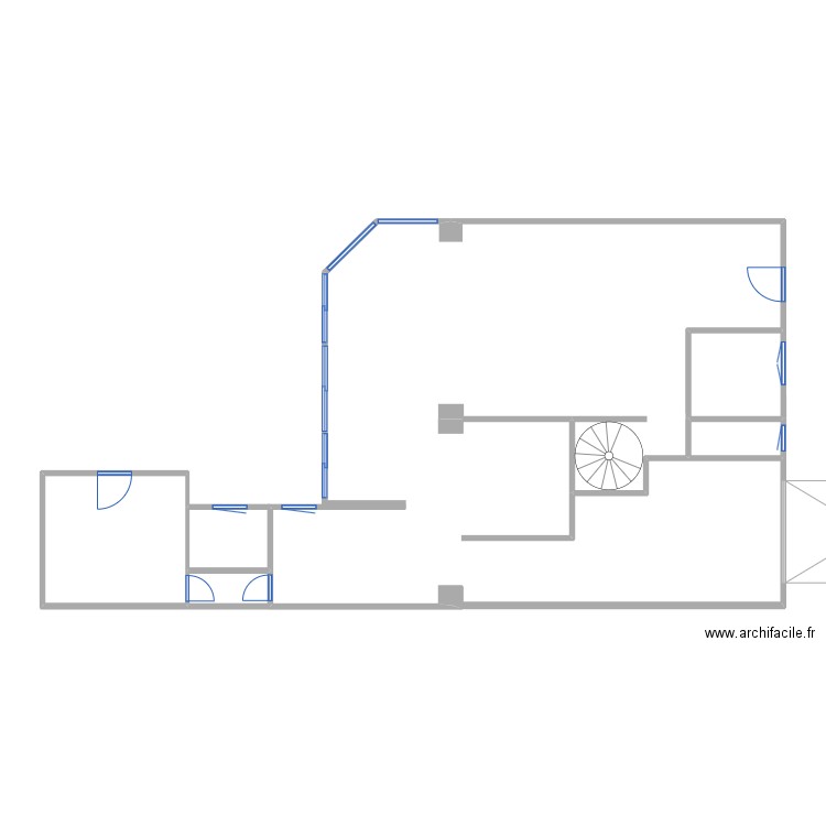 11 pour SoliHa RdC. Plan de 3 pièces et 16 m2