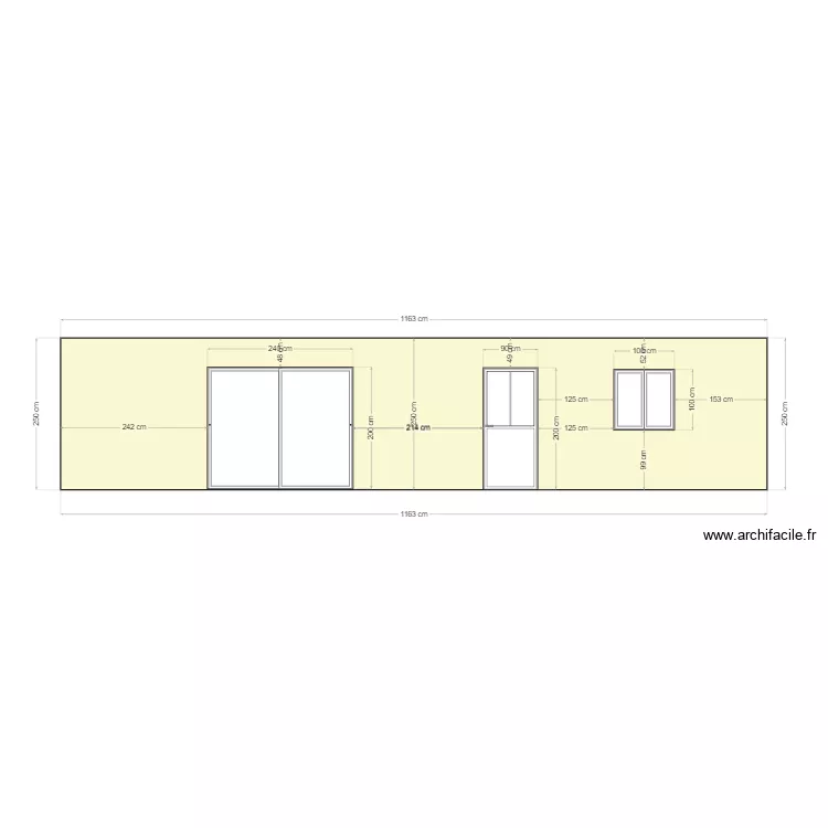 facade-devant-F4. Plan de 