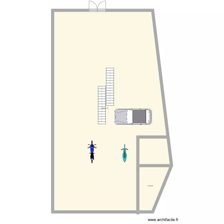 jspjamal. Plan de 2  et 204 m²