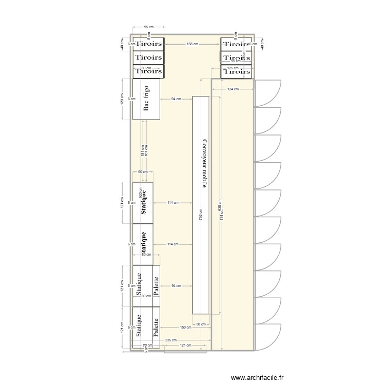 Chambre froide v1. Plan de 0 pièce et 0 m2