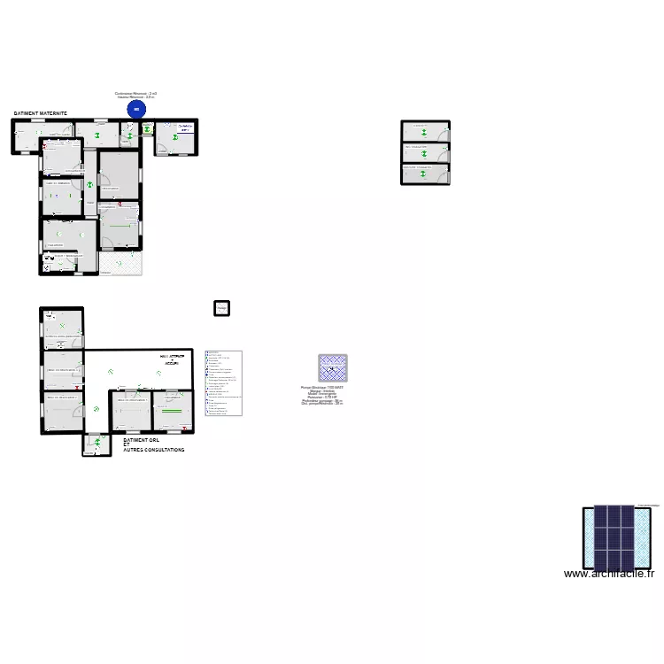Plan de masse 0525. Plan de 