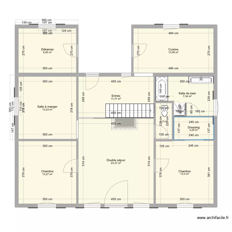 Rion rdc 1. Plan de Rion rdc 1. Plan de