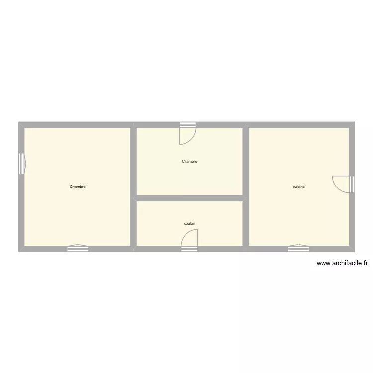 MORETTO RDC ETAT INITIAL. Plan de 