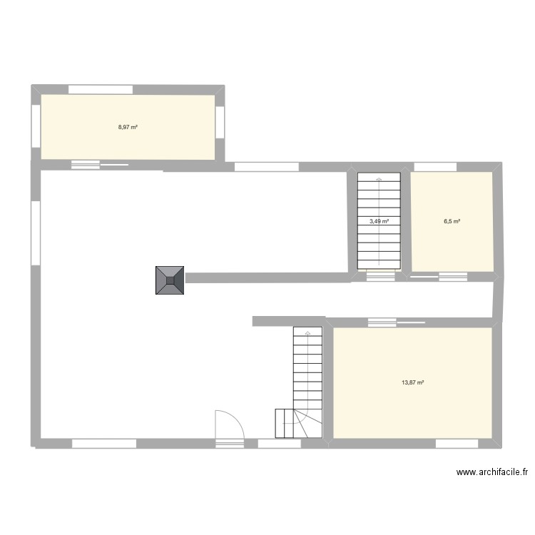 MAISON 1. Plan de 0 pièce et 0 m2