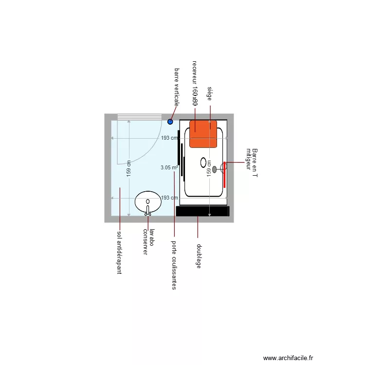 plan el gandouli. Plan de 