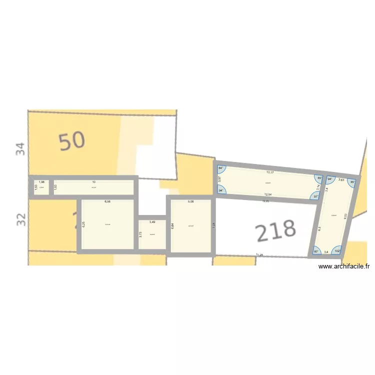Saint Louis cadastre SAV. Plan de 7 Pièces et 188 m² Saint Louis cadastre SAV. Plan de 7 Pièces et 188 m²